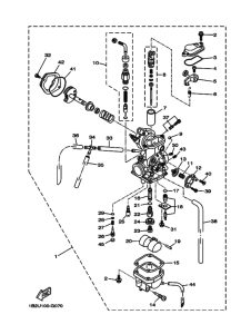 TTR125LE Carburetor assy