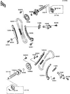 VN1500 Распредвал