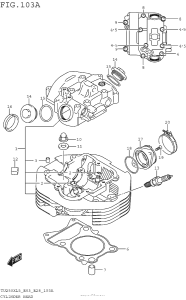 TU250 Головка цилиндров