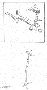 CW50 Главный тормозной цилиндр