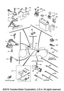 XV1900CU Электрика 2