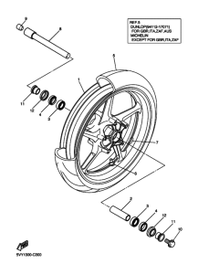 YZF-R1 Transom + tube