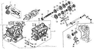 GL1500I Cylinder block set 92