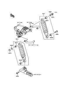 EJ800 Подвеска  /  амортизатор