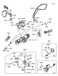 ZR1000 ハンドルバー