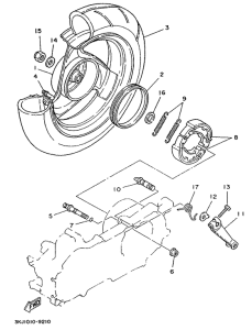 CY90 Переднее колесо