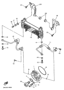 FZR600H (67KW) Масляный картер