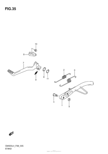 GW250 Подножка