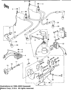 KZ650 Ignition / regulator / rectifier