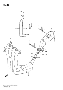 GSX-R1000 Muffler comp