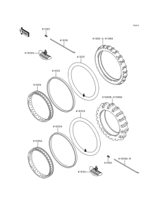 KLX300R Покрышки
