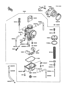 KX500 Carburetor(1 / 2)