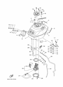 MTN320-A Топливный бак