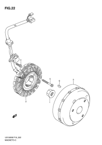 UX150 Зажигание
