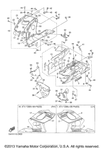 YZF600RT Обтекатели