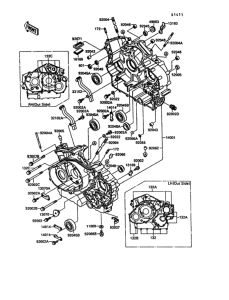 VN1500 Crankcase(1 / 2)
