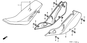 CR250R Пружина