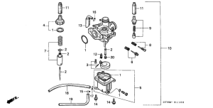 PK50 Carburetor assy