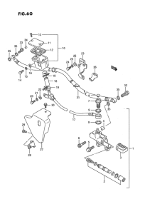 VS1400 Задний тормозной цилиндр