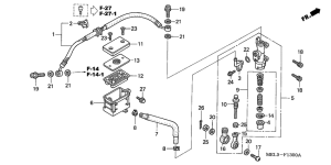  Задний тормозной цилиндр
