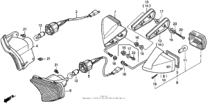  Задний фонарь