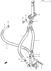 RG250 Топливный кран