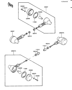 KL600 Поворотники