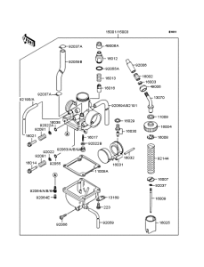 KMX50 Карбюратор
