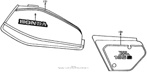 XL185 Stripe + emblem 81