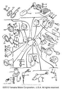 XJ1100 Электрика