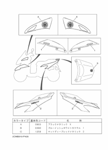 MW125A エンブレム & ラベル 1