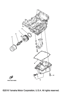FZ07 Масляный фильтр