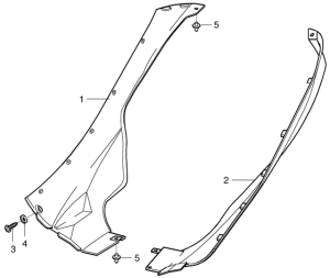 UF50 Side leg shield