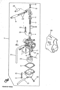 CW50RSX Карбюратор
