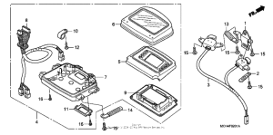 VTX1800F3 Спидометр