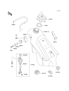  Топливный бак