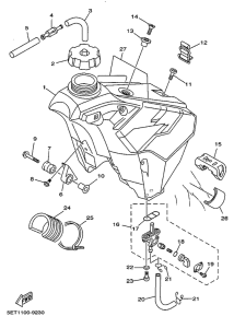 Топливный бак