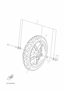 TZR50 Transom + tube