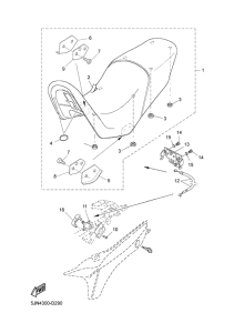 BT1100 Сиденье