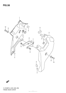 VL1500BT Frame Head Cover
