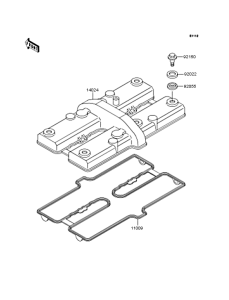 ZL400 シリンダーヘッドカバー