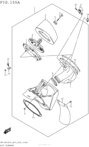 RM-Z450 Воздушный фильтр