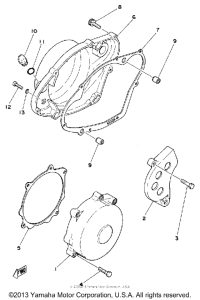 IT250F Боковые крышки