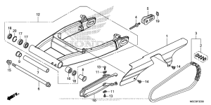CB1100 (ABS) Swingarm (1)