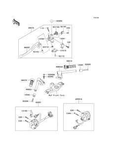 ZX600 Handlebar(1 / 2)(e12 / e13)