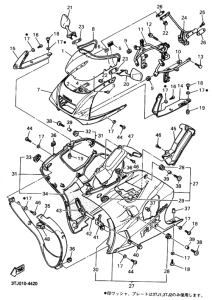 FZR400RR ｶｳﾘﾝｸﾞ
