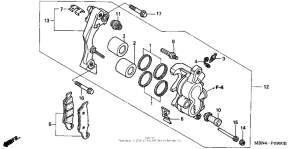 XR650R Передний суппорт