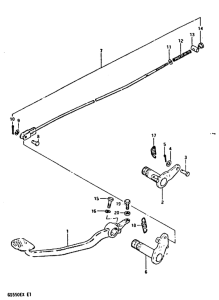 GS550 Передний суппорт