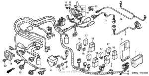 GL1500CF Жгут проводов