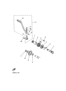 RZ350 ｷﾂｸｽﾀｰﾀ